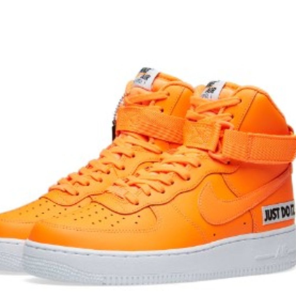 Nike Air Force 1 High Just Do It Pack Orange (GS)